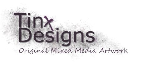 Tinx Designs Original Mixed Media Artwork